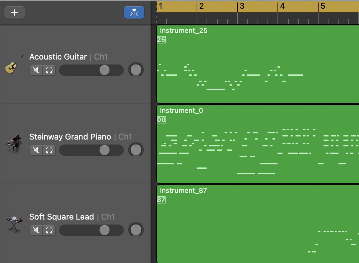 Intro Song 2 Piano Roll