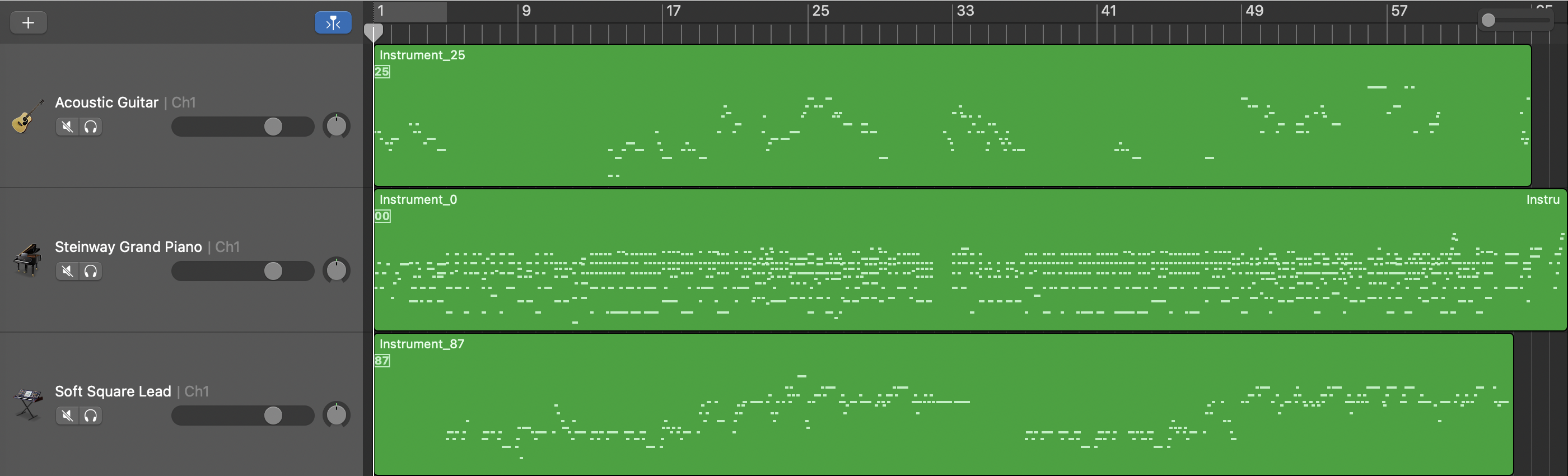 Song 2 Piano Roll