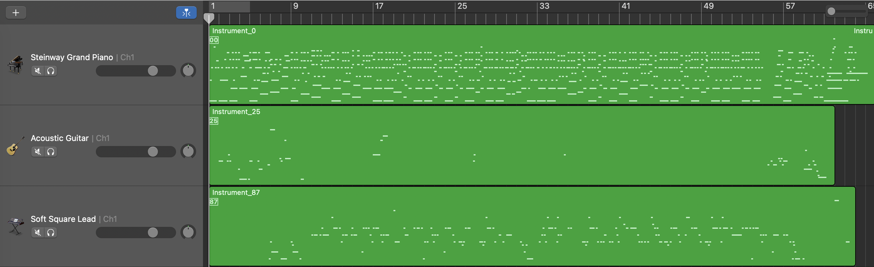 Song 3 Piano Roll