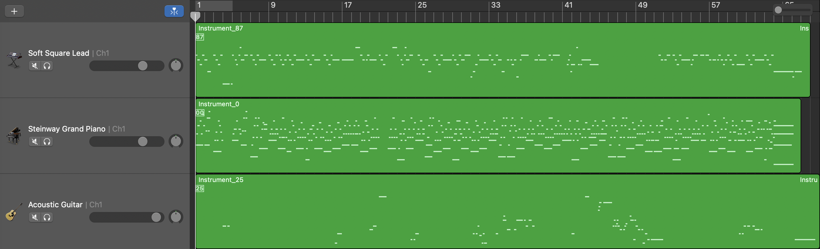 Song 4 Piano Roll