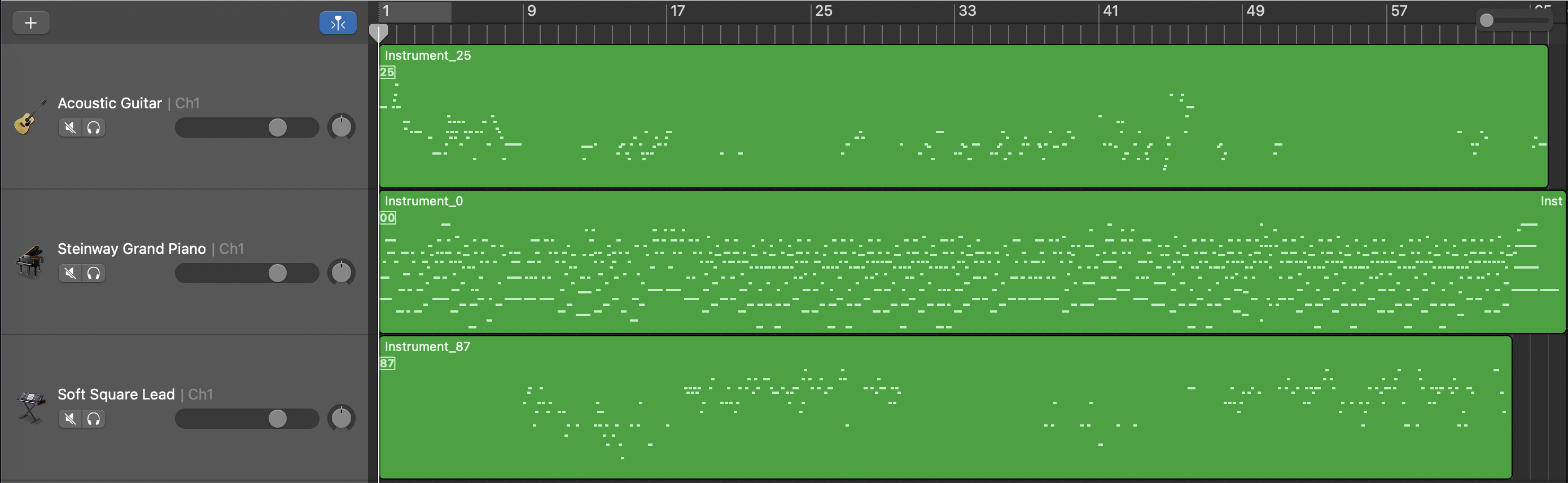 Song 4 Piano Roll