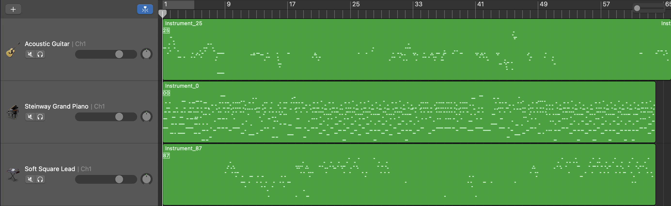 Song 6 Piano Roll