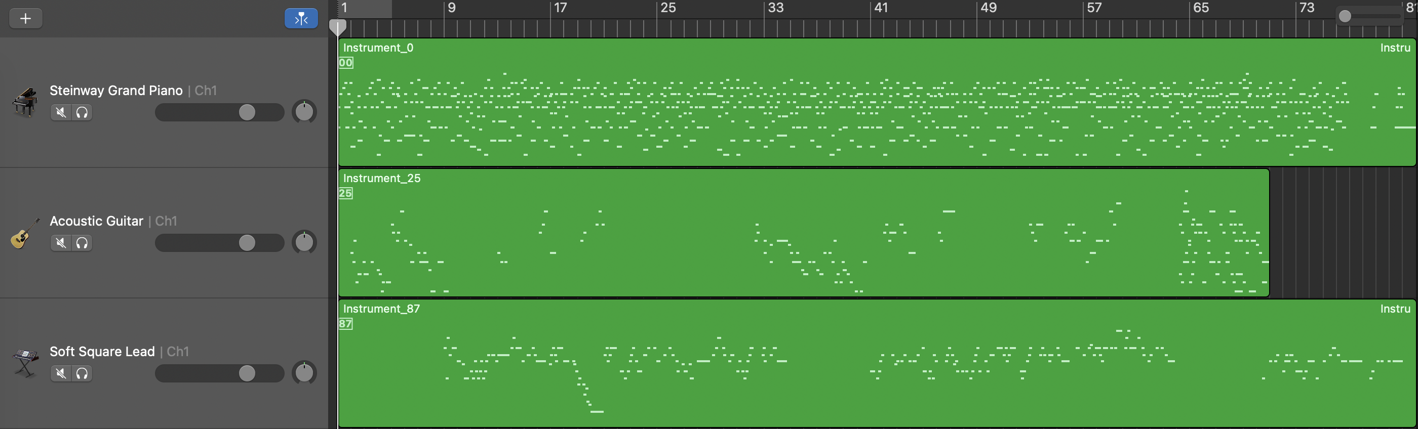 Song 6 Piano Roll