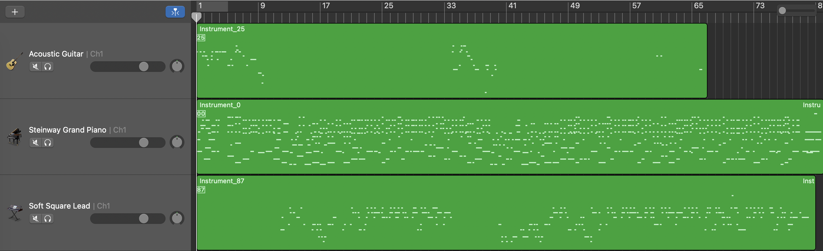 Song 7 Piano Roll